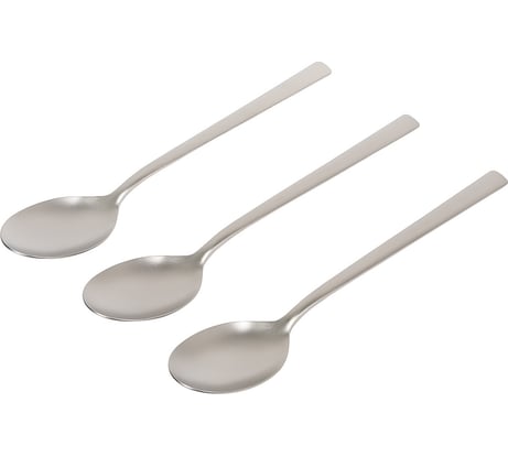 Столовая ложка EME FASHION TUTTO SABBIATO, 3 шт, нержавеющая сталь 7656