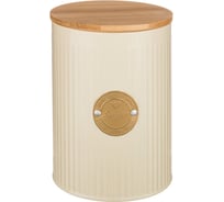 Емкость для сыпучих продуктов Agness АРКТИК САХАР 1.3 л, диаметр 11 см, высота 15 см 790-200