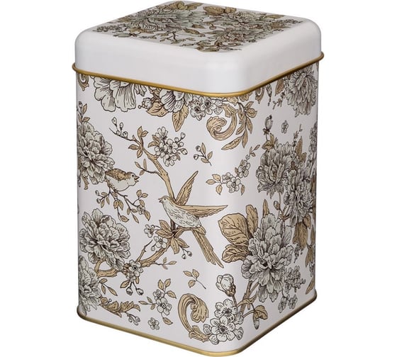 Емкость для сыпучих продуктов Agness ROYAL GARDEN 10.5х10.5х16 см, 1700 мл 949-022