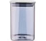 Емкость для сыпучих продуктов Agness SMOKY 580 мл, 8x8x12 см, цвет: дымчатый 889-143 1