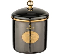 Банка для сыпучих продуктов Agness ТЮДОР эмалированная,12x12 см, 1.2 л 950-260