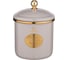 Банка для сыпучих продуктов Agness ТЮДОР эмалированная, 12x12 см, 1.2 л 950-305 1