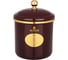 Банка для сыпучих продуктов Agness ТЮДОР эмалированная, 12x12 см, 1.2 л 950-335 1