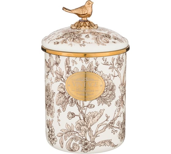 Банка для сыпучих продуктов Agness ROYAL GARDEN 12x15 см, 1.5 л 950-100 1
