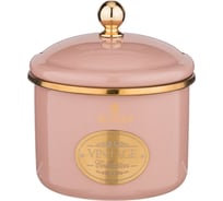 Банка для сыпучих продуктов Agness ТЮДОР эмалированная, 12x9 см, 1.0 л 950-284