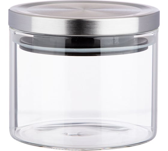 Емкость для сыпучих продуктов Agness МОНБЛАН 520 мл, боросиликатное стекло 887-121 1