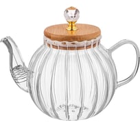Заварочный чайник Agness KRISTALL 750 мл, цвет: прозрачный 889-114
