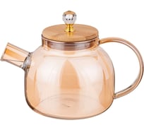 Заварочный чайник Agness AMBER 1000 мл, цвет: янтарный 889-117