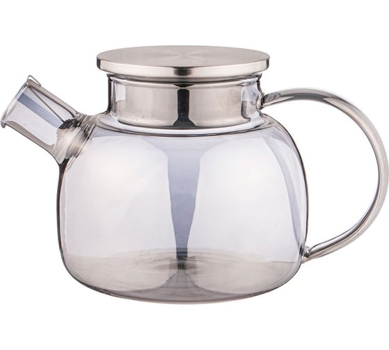 Заварочный чайник Agness SMOKY 1000 мл, цвет: дымчатый 889-119 1