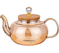 Заварочный чайник Agness AMBER 800 мл, цвет: янтарный 889-112