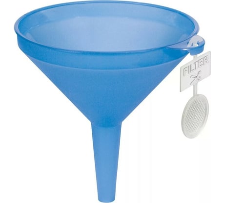 Воронка COSMOPLAST диаметр 18 см, пластик, ассорти 2279