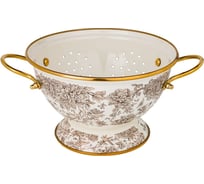 Эмалированный дуршлаг Agness ROYAL GARDEN 20 см, H 14 см, D 20 см 950-092