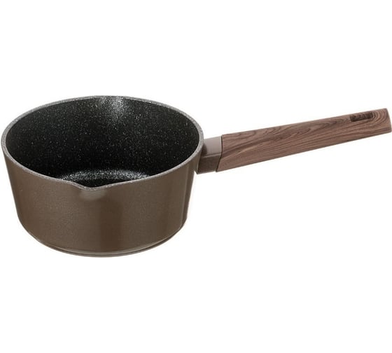 Ковш Agness ЛАТТЕ с мраморным антипригарным покрытием, 1.4 л, 16x8.5 см 947-514 1
