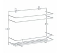 Полка для специй НАЙДИ 1.5 ярусная, белый муар PS1.5-53