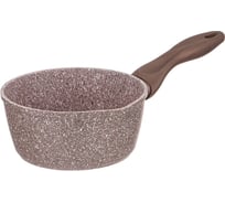 Ковш Agness NATURAL STONE с гранитным антипригарным покрытием, 16х7.5 см, 1200 мл 947-574