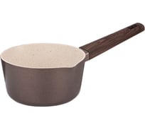 Ковш Agness SPICY с мраморным антипригарным покрытием, 1.4 л, 16х8.5 см, цвет: шампань 947-534