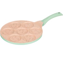 Сковорода Agness СМАЙЛ с антипригарным покрытием диаметр 26.5 см 932-013