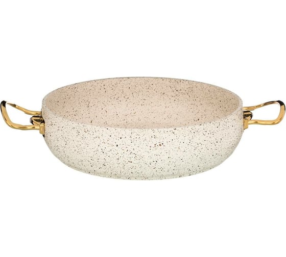 Сотейник Agness MERCURY с антипригарным покрытием GRANITE, 28x7,5 см, 4 л, PFOA FREE 953-017