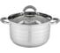 Кастрюля Agness CLASSIC со стеклянной крышкой 4,3 л, 22x12,5 см 914-228 1