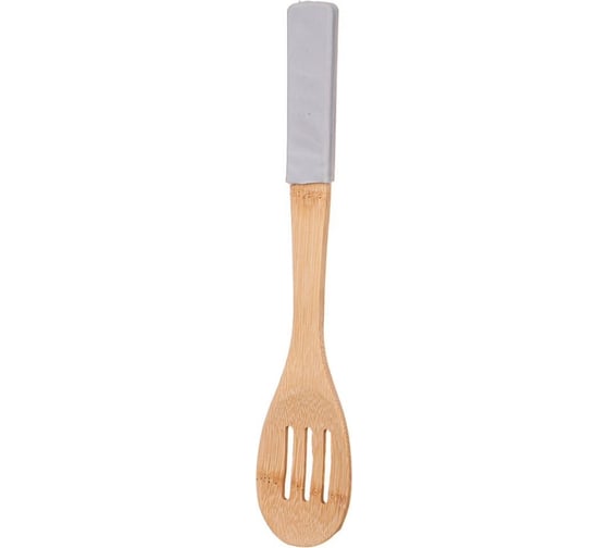 Кухонная ложка Agness с силиконовой выставкой, 30х6 см 897-105