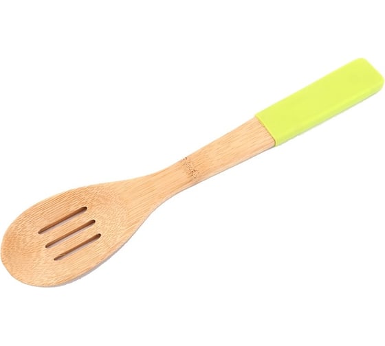 Кухонная ложка Agness с силиконовой выставкой, 30х6 см 897-038 1