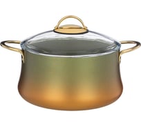 Кастрюля Agness GRANITE СЕРИЯ VULCANO PFOA FREE с антипригарным покрытием, 24х12 см, 4.5 л 953-021