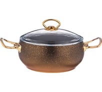 Кастрюля Agness GRANITE СЕРИЯ MERCURY PFOA FREE с антипригарным покрытием, 18х8 см, 1.8 л 953-001