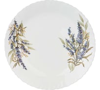 Обеденная тарелка Agness LAVENDER FIELD 25 см 598-054