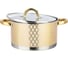Кастрюля Agness со стеклянной крышкой, нержавеющая сталь, 4,6 л 22x12 см 916-329 2