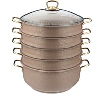 Кастрюля-мантоварка Agness ЭКСЕЛЕНТ 26x12/ 26x7,2/ 26x7,2/ 26x7,2/ 26x7,2 см 936-140