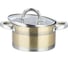 Кастрюля Agness со стеклянной крышкой, нержавеющая сталь, 3,5 л 20x11 см 916-324 2