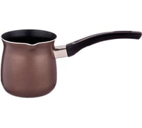 Турка Agness шоколад с антипригарным покрытием 450 мл без упаковки 906-245