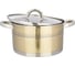 Кастрюля Agness со стеклянной крышкой, нержавеющая сталь, 4,6 л 22x12 см 916-325 2