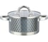 Кастрюля Agness со стеклянной крышкой, нержавеющая сталь, 2,5 л 18x10 см 916-331 1