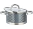 Кастрюля Agness со стеклянной крышкой, нержавеющая сталь, 2,5 л 18x10 см 916-331 2