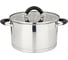 Кастрюля Agness MIDNIGHT со стеклянной крышкой, нержавеющая сталь, 3,5 л 20x11,5 см 937-302 1