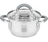 Кастрюля Agness CLASSIC со стеклянной крышкой 2,6 л, 18x11,5 см 937-431 1