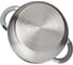 Кастрюля Agness APPLE со стеклянной крышкой 1,9 л, 16x9.5 см цвет серый 937-362 3