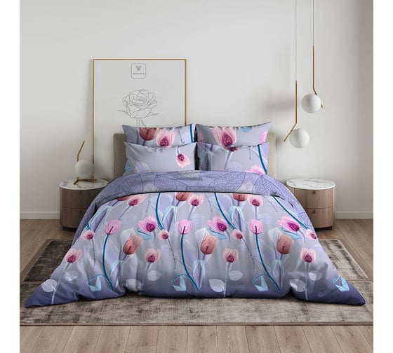 Постельное белье Василиса бязь, наб 70x70, 1,5 сп 70091/ 1 1