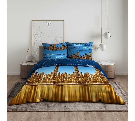 Постельное белье Василиса бязь, наб 70x70, 1,5 сп 3698/ 2 1