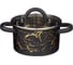 Кастрюля Agness FANTASY со стеклянной крышкой, нержавеющая сталь, 1,8 л 16x9 см 916-300 1