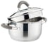 Кастрюля Agness PROFI HOME со стеклянной крышкой, 3 л 20x11.5 см цвет ручек кофейный 914-212 2