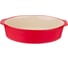 Блюдо для запекания и выпечки Agness овальное 32.5x22x8 см красное без декора 777-059 1