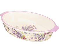 Блюдо для запекания Agness ЛАВАНДА овальное 36x20.5x7 см 536-250