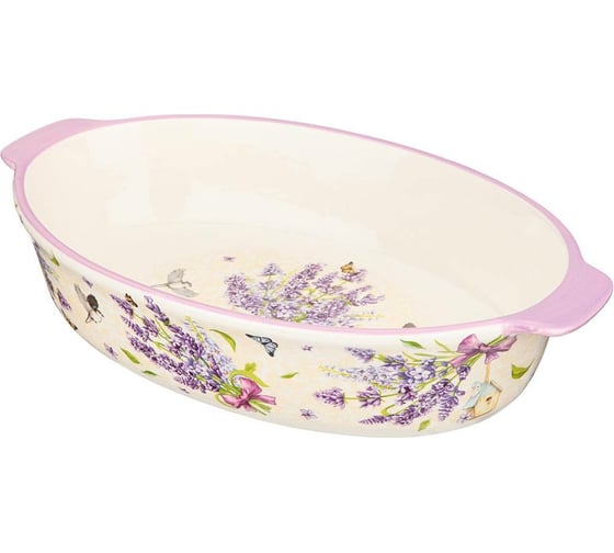 Блюдо для запекания Agness ЛАВАНДА овальное 36x20.5x7 см 536-250 1