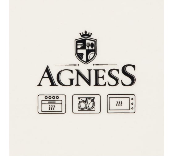 Блюдо для запекания Agness Маки прямоугольное 39x22.5x7.5 см 536-267