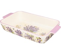 Блюдо для запекания Agness ЛАВАНДА прямоугольное 39x22.5x7.5 см 536-247