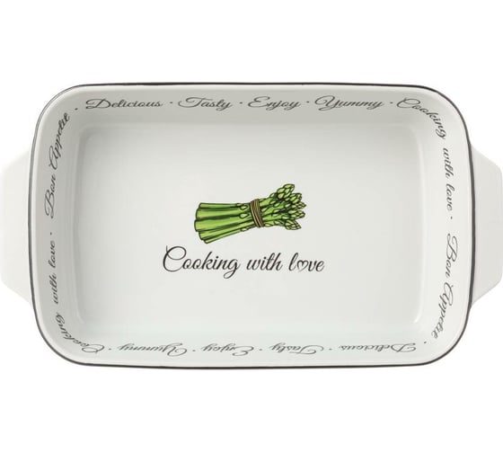 Блюдо для запекания Agness BON APPETIT прямоугольное 35x20x6.5 см 792-093