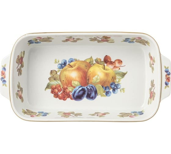 Блюдо для запекания Agness Фрукты прямоугольное 28x15x5.5 см 792-113