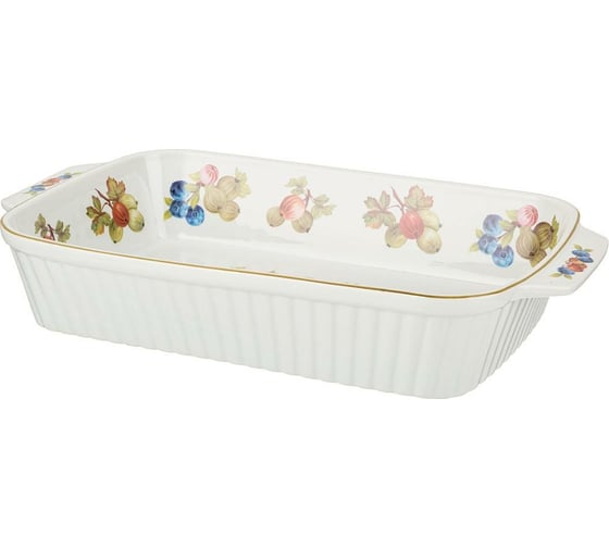 Блюдо для запекания Agness Фрукты прямоугольное 35x20x6.5 см 792-114 1
